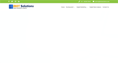 Desktop Screenshot of ibotsolutions.com